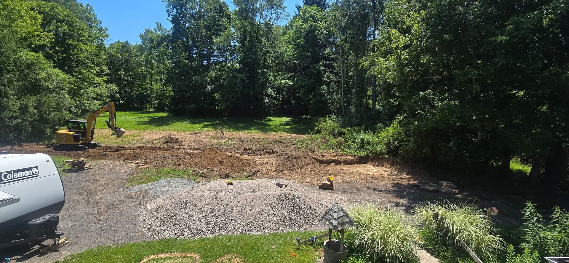 Tree Removal, Stump Grinding, and Driveway Grading Done Right