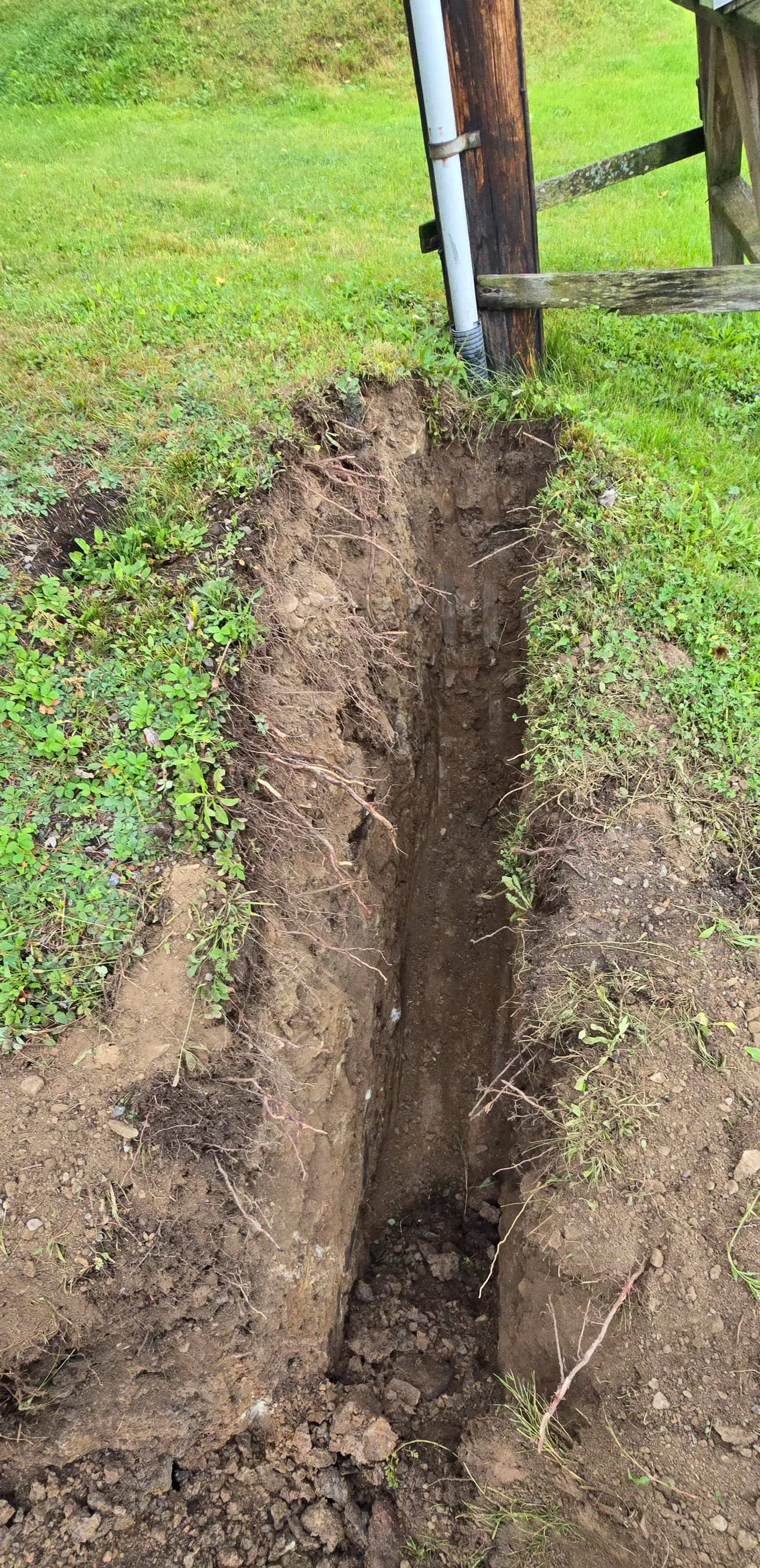 Electrical Conduit Trenching and Site Cleanup with ENVY Electrical