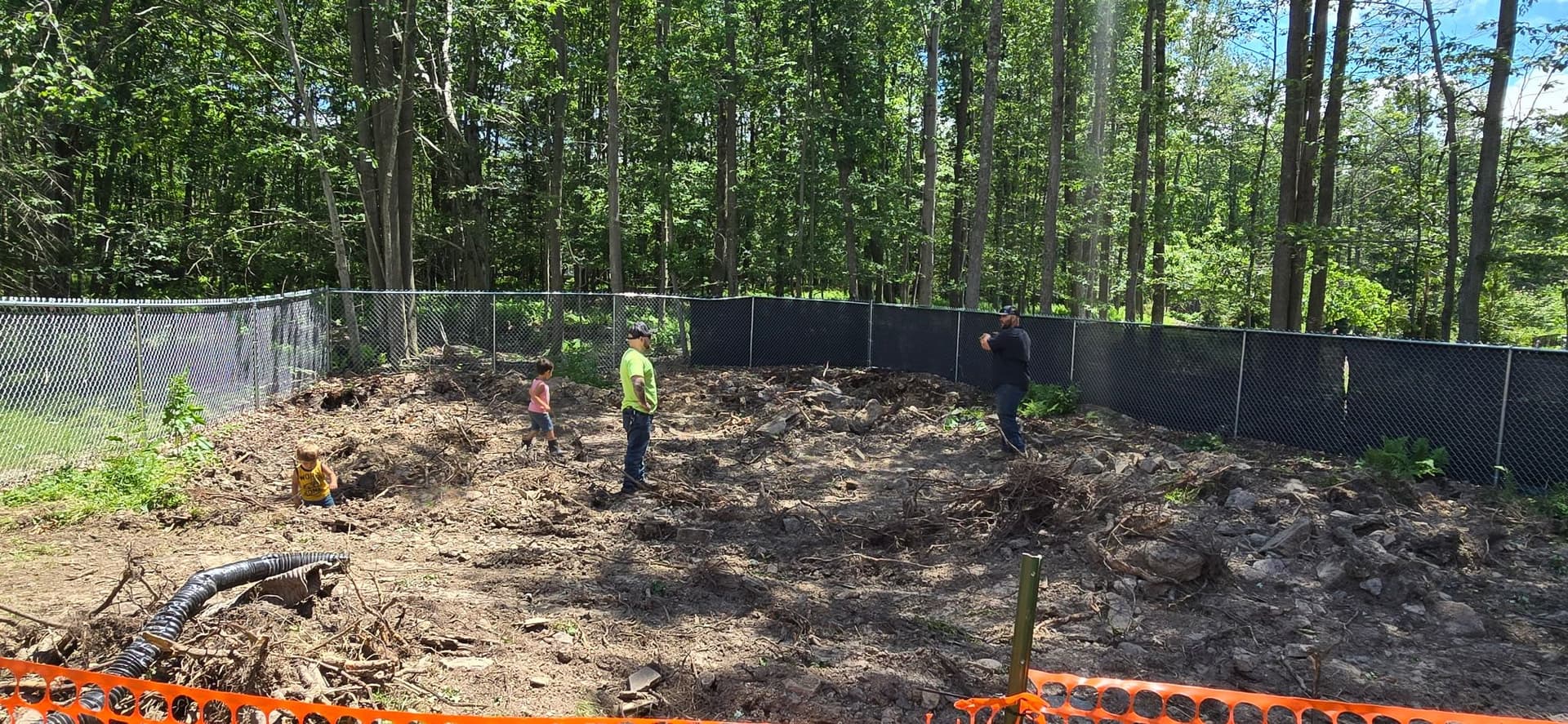 Gallery photos for Backyard Clearing, Grading, and Drainage Done Right: Image #1