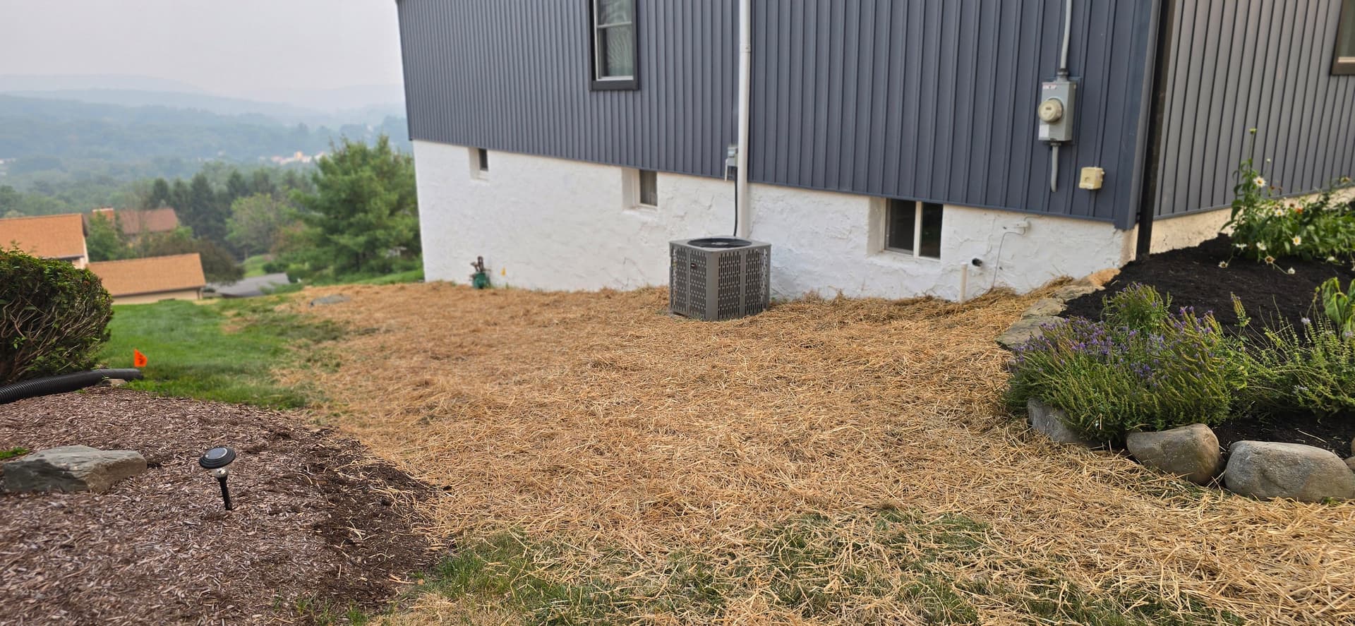 Gallery photos for Foundation Drainage Repair and Full Yard Regrading in NEPA: Image #7
