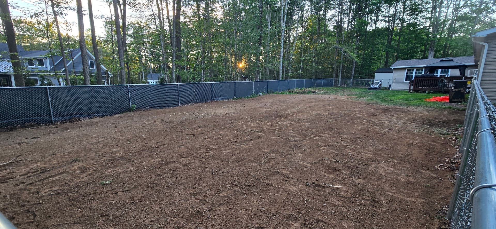Gallery photos for Backyard Clearing, Grading, and Drainage Done Right: Image #9